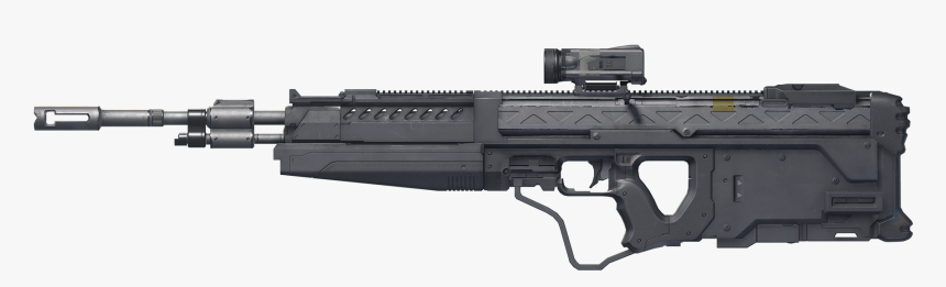 Halo 5 Dmr Png, Transparent Png, Free Download