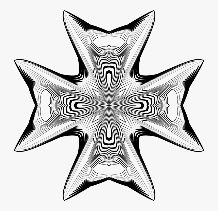 Star,starfish,symmetry - Cross, HD Png Download, Free Download