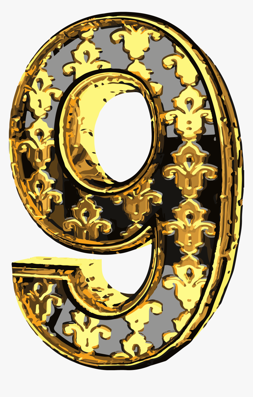 Transparent 3d Numbers Png - Vintage Number Png, Png Download, Free Download