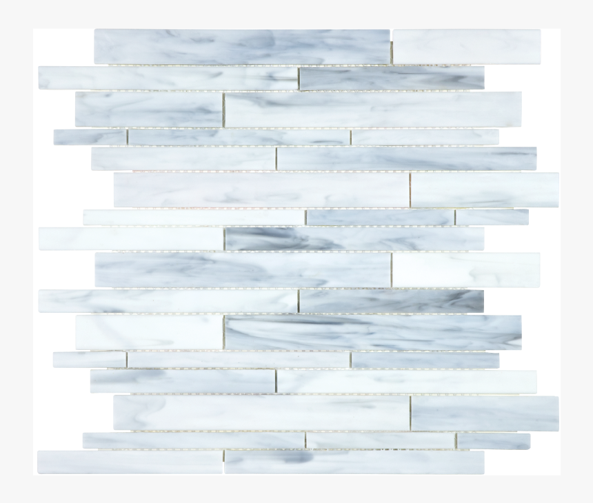 Baroque Carrara Random Strip Stained Glass Mosaics - Wood, HD Png Download, Free Download