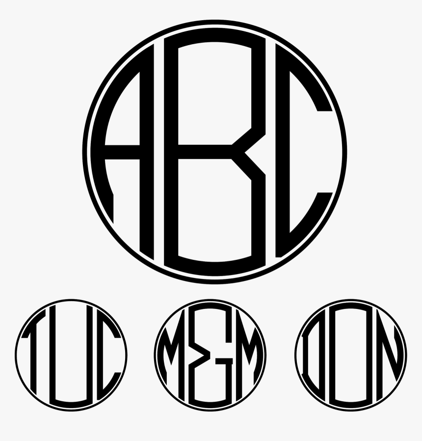 Auburn Monogram Car Decals, HD Png Download, Free Download