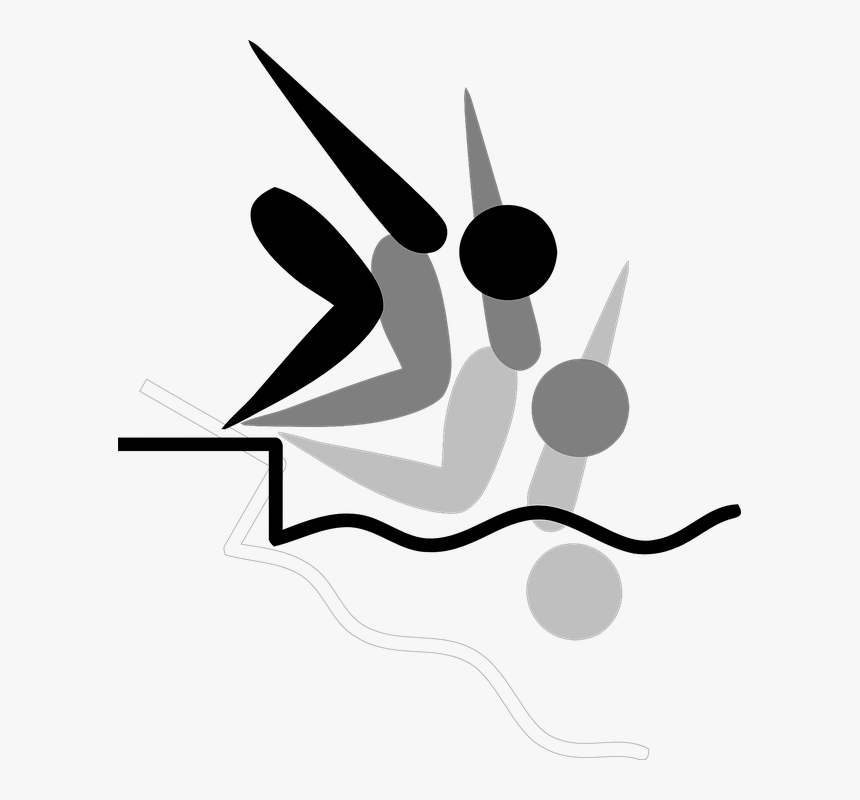 Human Swimming, HD Png Download, Free Download