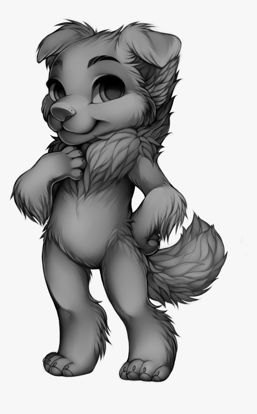 Furvilla-border Collie - Free Cat Furry Base, HD Png Download, Free Download