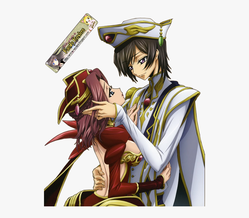 Code Geass Lelouch Y Kallen Hd Png Download Kindpng