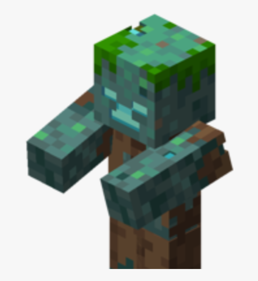 Minecraft Drowned, HD Png Download, Free Download