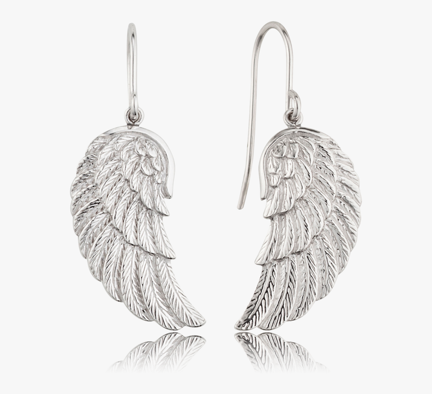 Pendientes Alas De Angel Plata, HD Png Download, Free Download