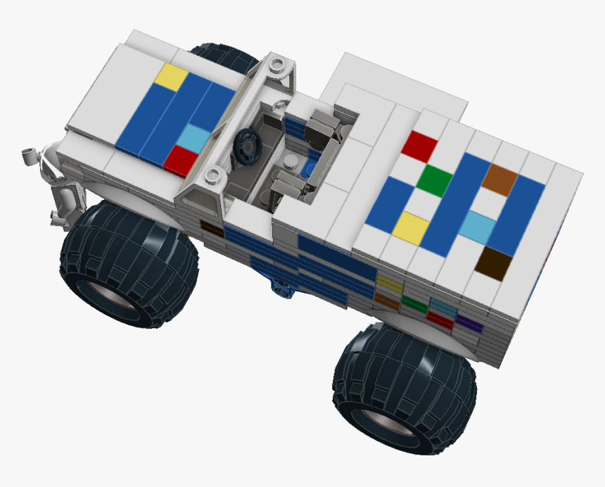 Ice Cream Man Monster Truck Toy , Png Download - Lego, Transparent Png, Free Download