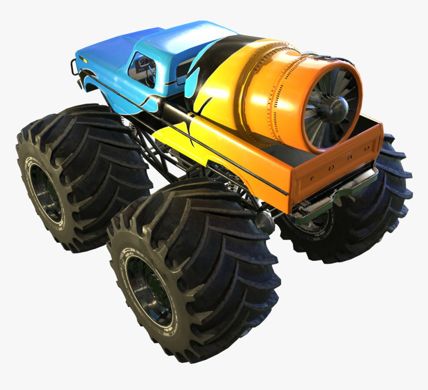 Monster Truck, HD Png Download, Free Download