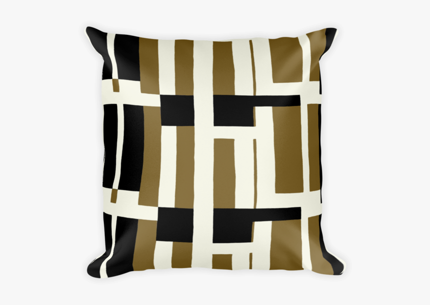 Afrocentric 1950"s Textile Throw Pillow - Cushion, HD Png Download, Free Download