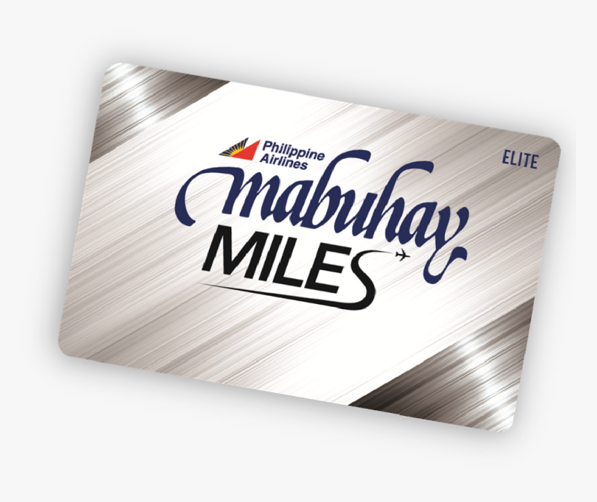 Mabuhay Miles Membership Card, HD Png Download, Free Download