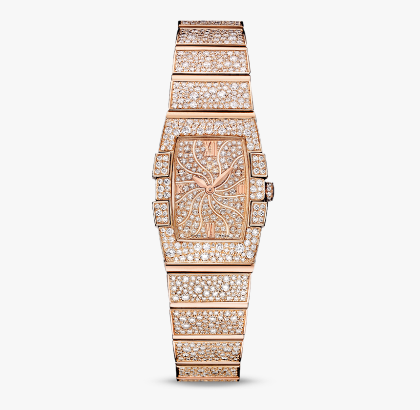 Omega Constellation Quadrella Quartz - Analog Watch, HD Png Download, Free Download