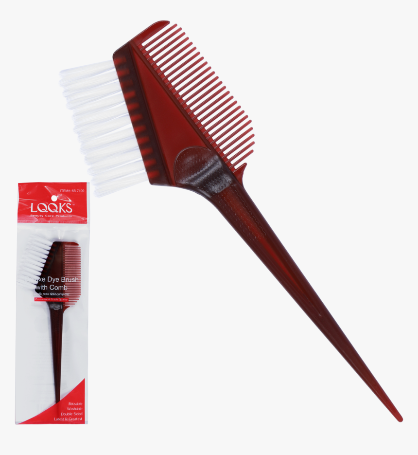 Lqqks Deluxe Dye Tint Brush Brown - Brush, HD Png Download, Free Download