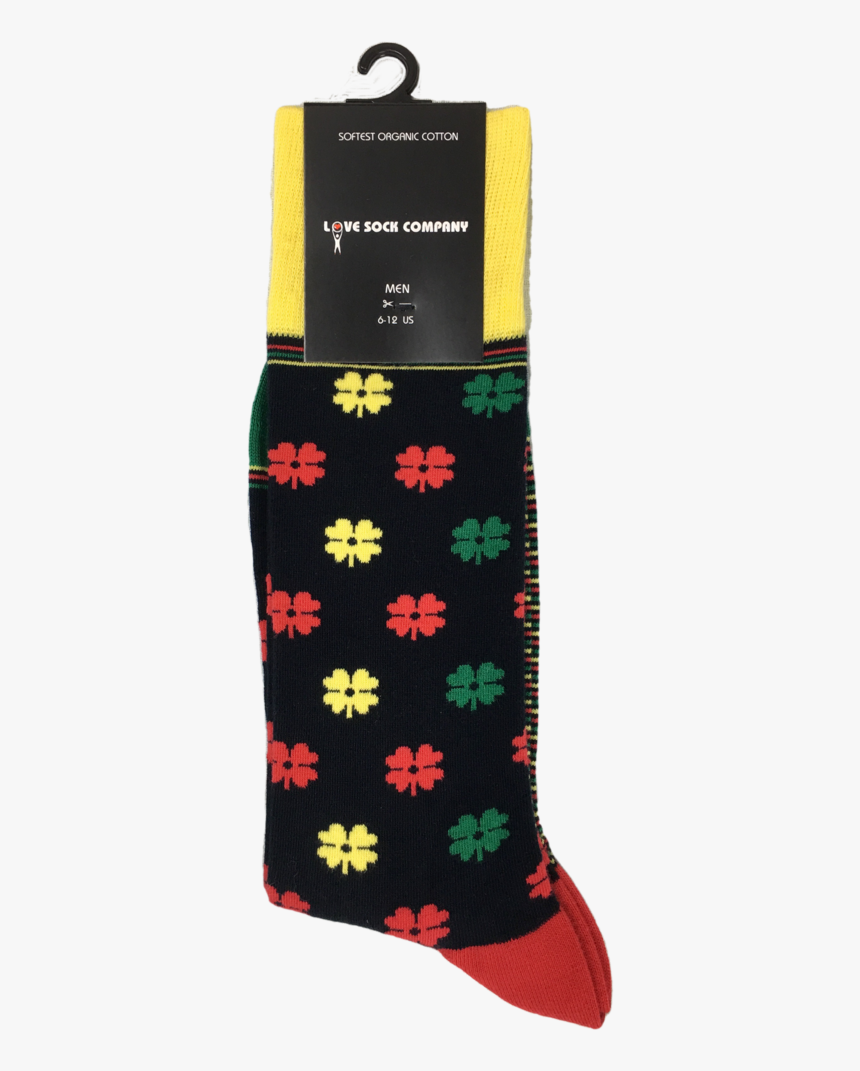 Men"s Navy Dress Socks Lucky Clover - Wool, HD Png Download, Free Download