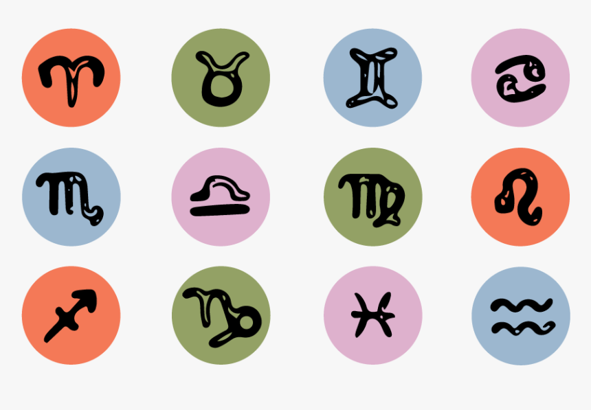 Zodiacsigns2 - Toyota Paint Colors 2014, HD Png Download - kindpng