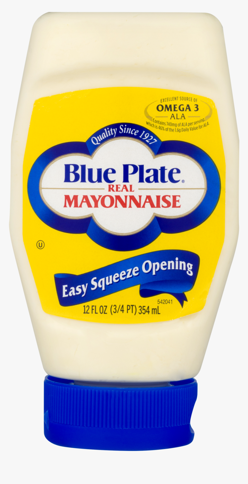 Blue Plate Mayo Squeeze, HD Png Download, Free Download