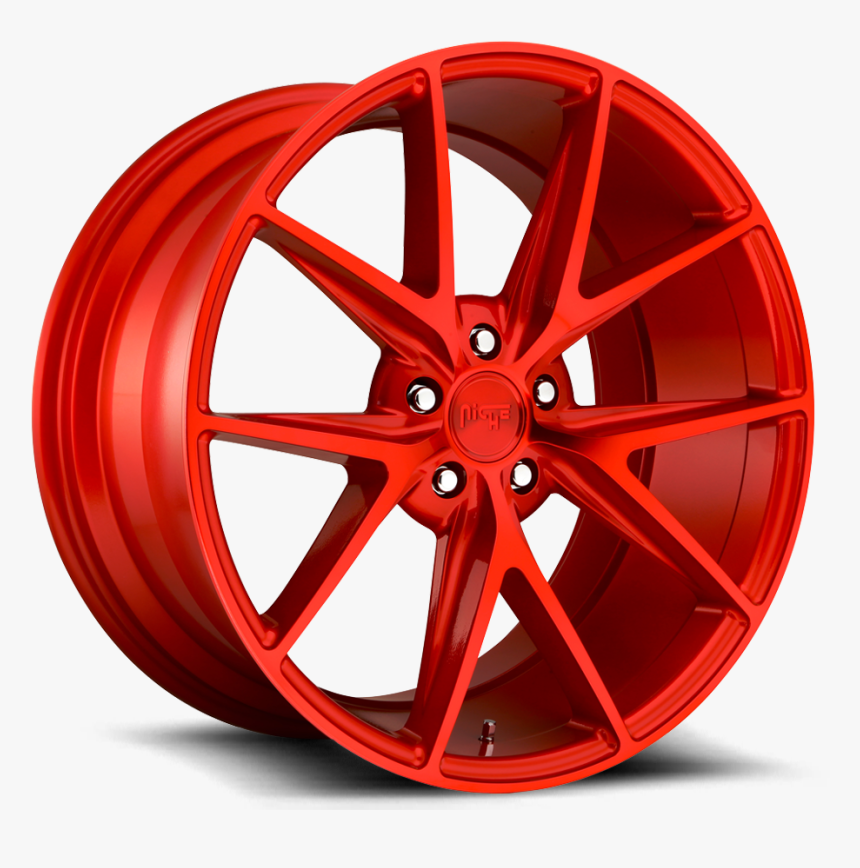 Niche M186 Candy Red Wheels For 2014-2017 Honda Accord - Niche M186 Wheels, HD Png Download, Free Download