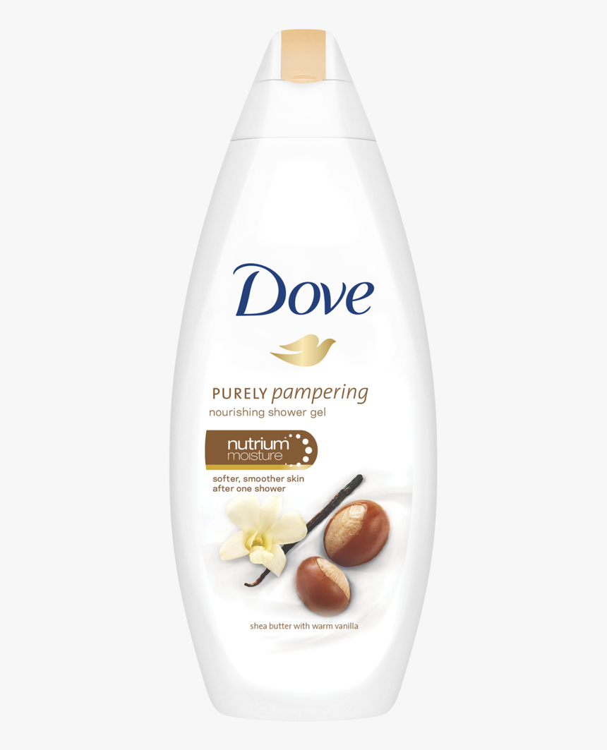 Dove 700ml Shower Gel - Dove Purely Pampering Body Wash Shea Butter, HD Png Download, Free Download