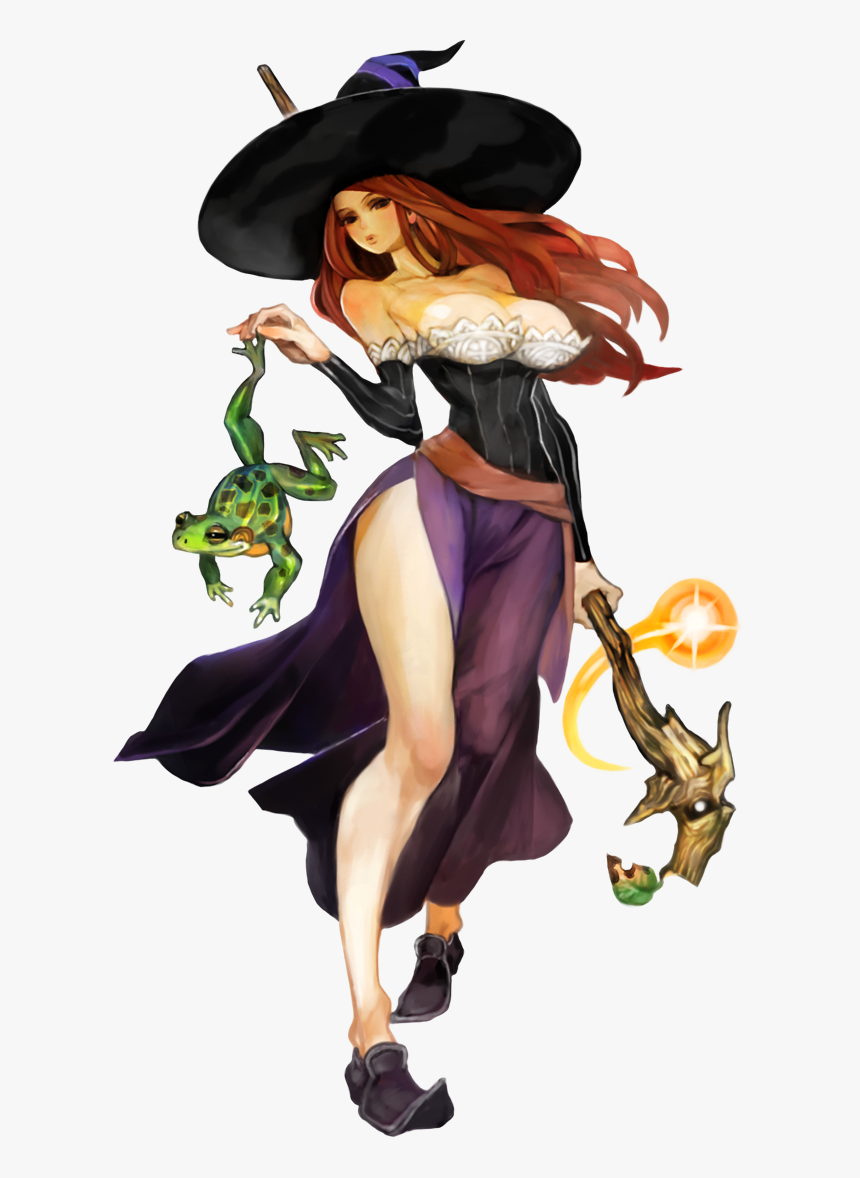 Dc - Sorceress - 02 - Dragon"s Crown Characters , Png - Dragon's Crown Characters, Transparent Png, Free Download