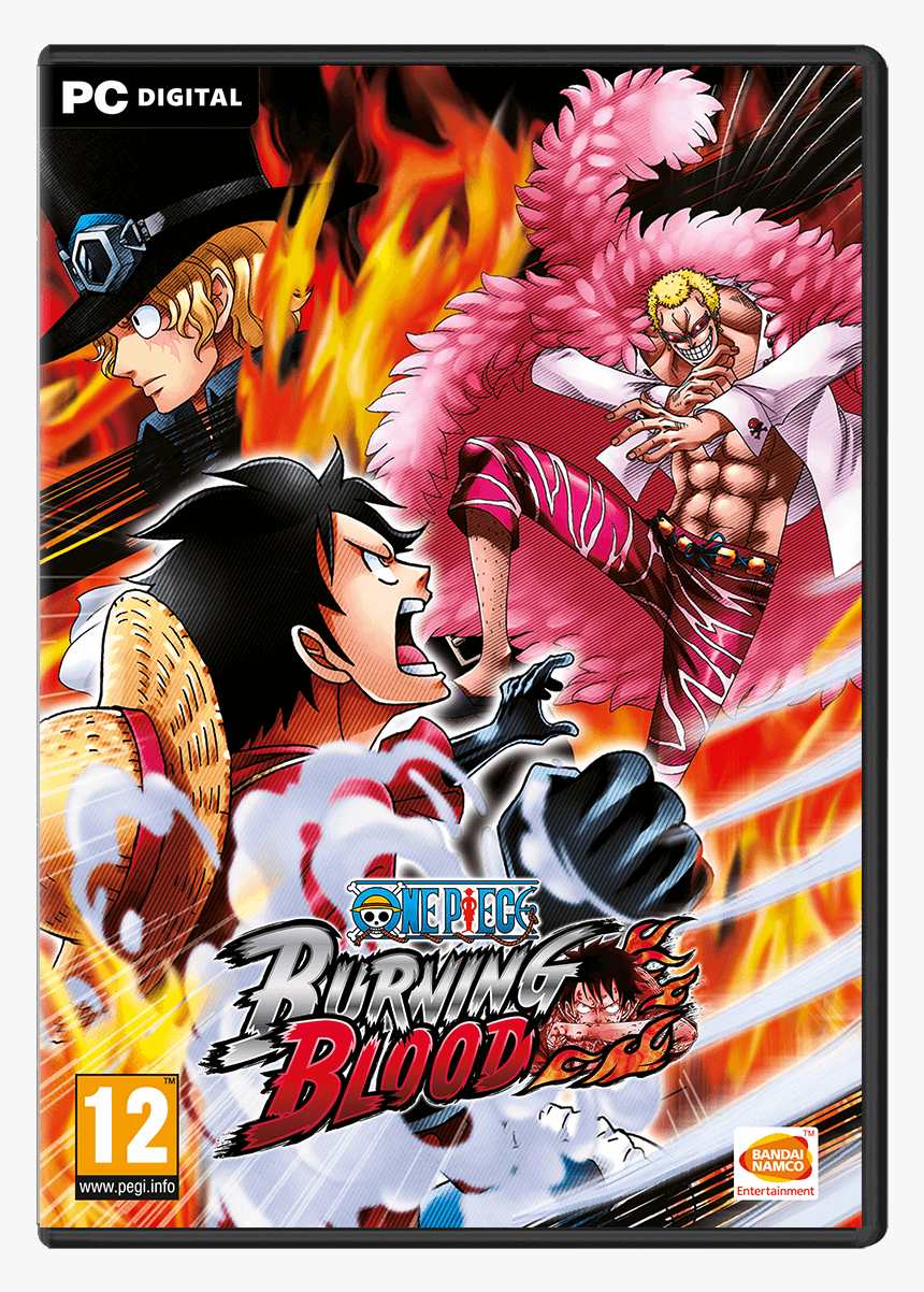 One Piece Burning Blood One Piece Poster Burning Blood Hd Png Download Kindpng