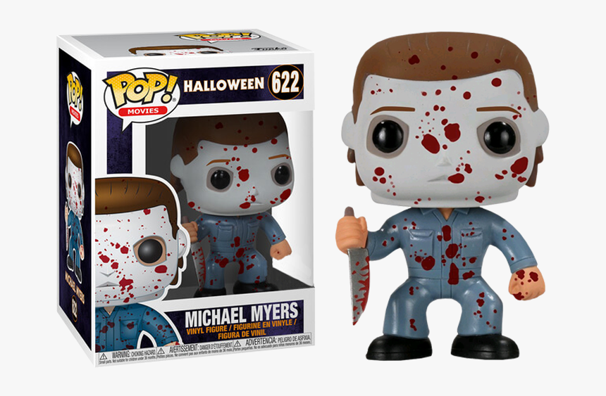 Michael Myers Blood Splatter Funko Pop Vinyl Figure - Michael Myers Funko Pop, HD Png Download, Free Download