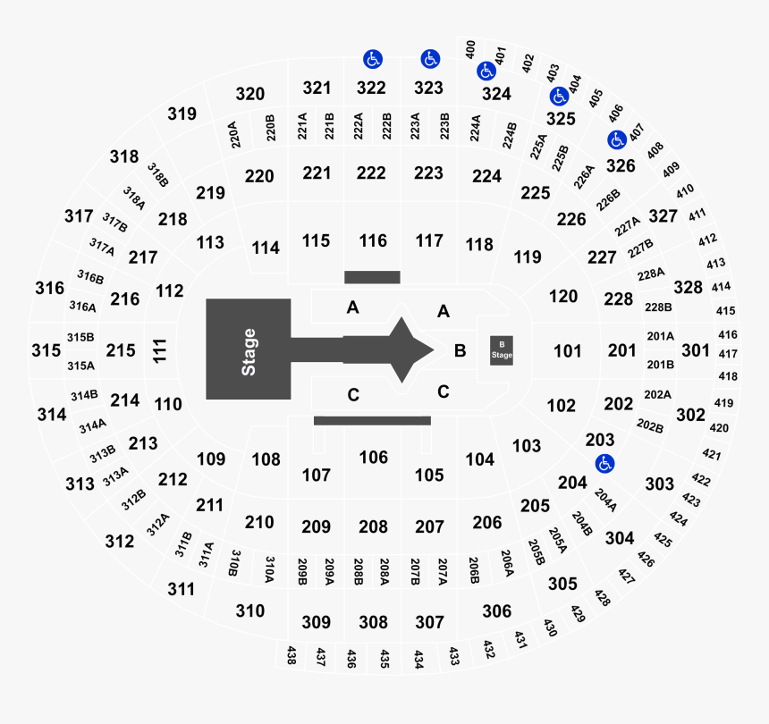 Canadian Tire Centre Rows, HD Png Download, Free Download