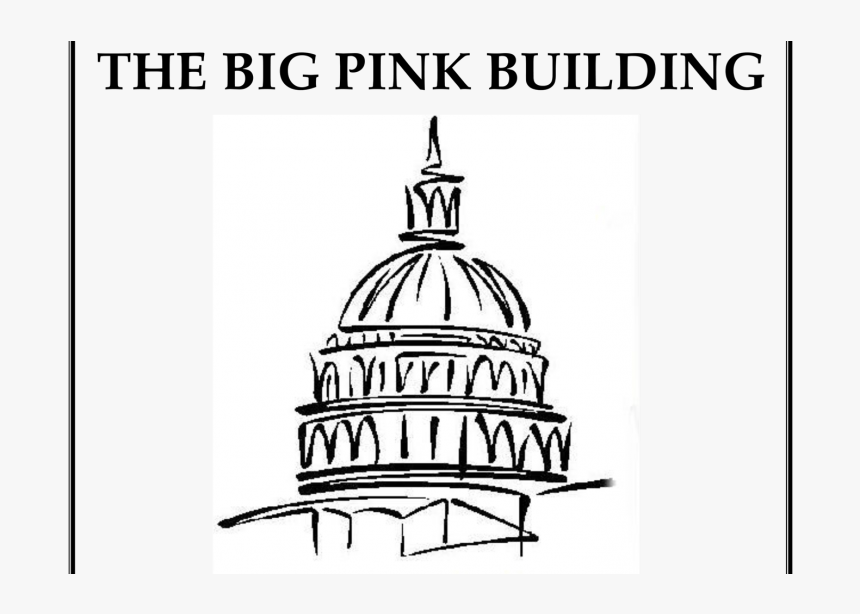 The Big Pink Building - House Of Reps Drawing, HD Png Download, Free Download