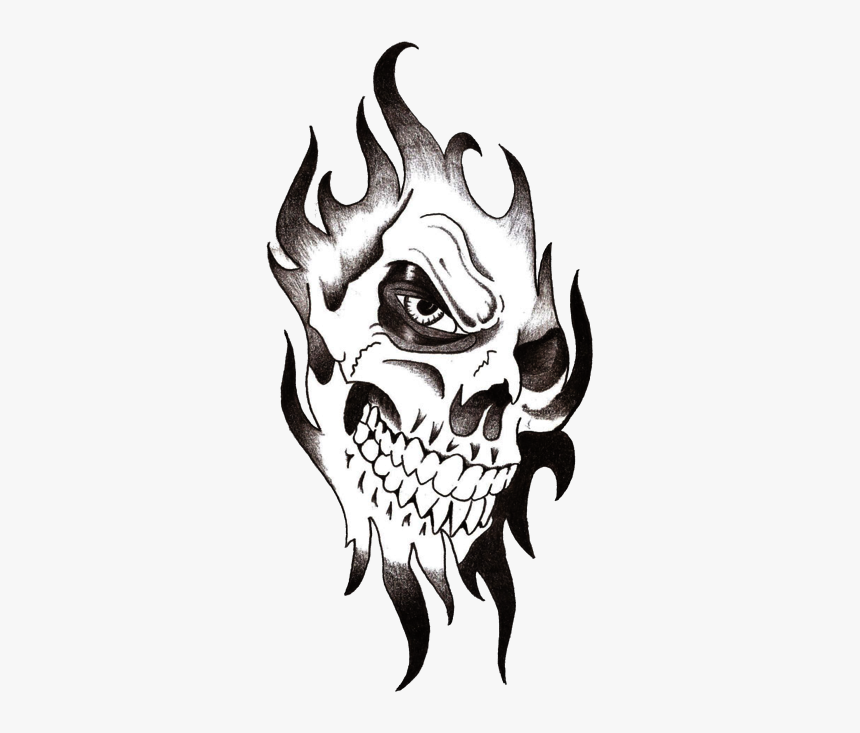Flaming Skull by oneyedog on DeviantArt