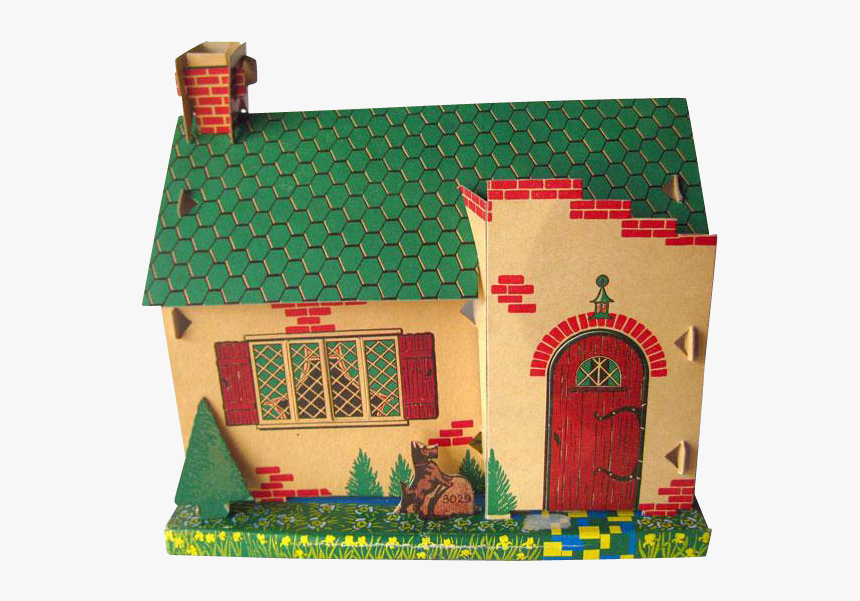 Toy House Vintage Png, Transparent Png, Free Download