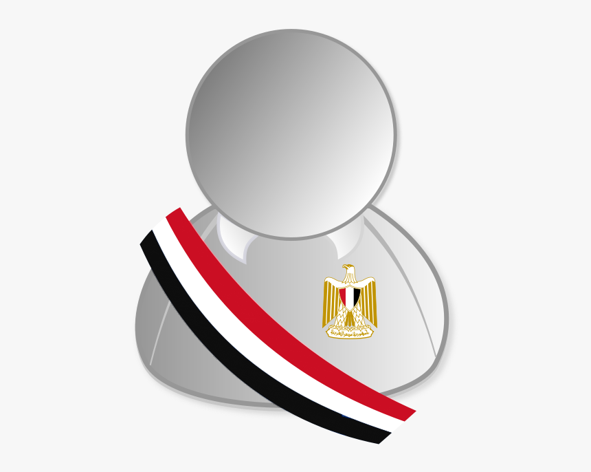 Egypt Politic Personality Icon - Flag Of Egypt, HD Png Download, Free Download