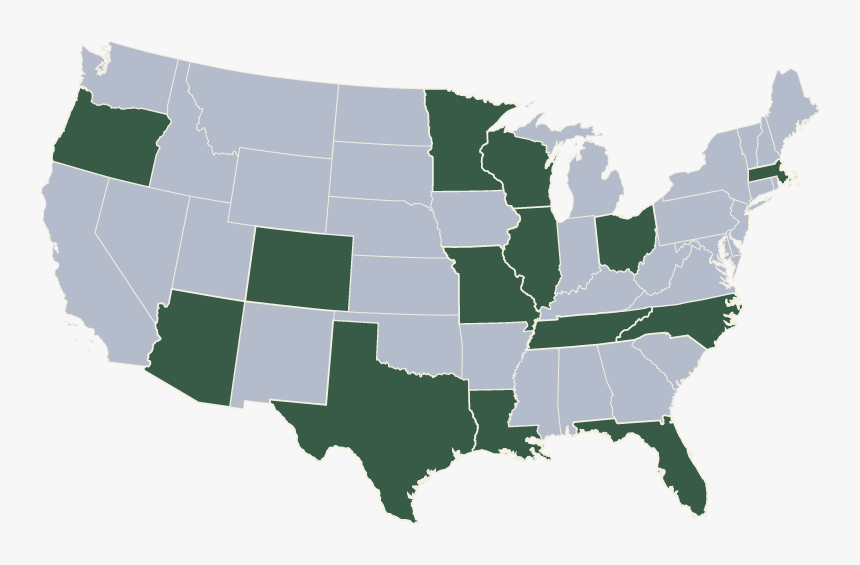 Usa-map - John F. Kennedy Library, HD Png Download, Free Download