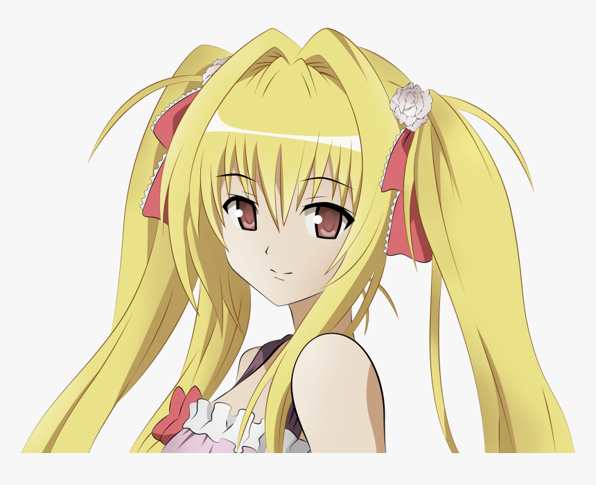 Anime Girl Yellow Hair