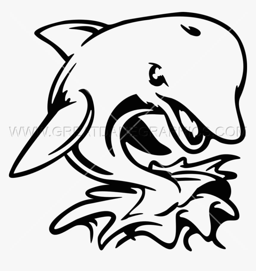 Dolphin Fish Clipart Jpg Free Stock Angry Dolphin, HD Png Download, Free Download