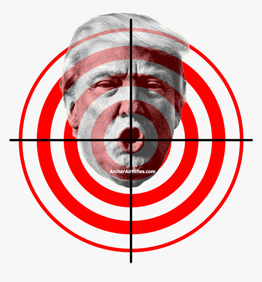 Free Trump Target - Donald Trump Shooting Target, HD Png Download, Free Download