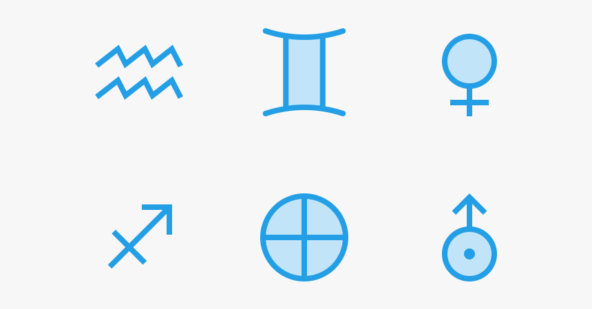 Alchemical Planet Symbols, HD Png Download, Free Download