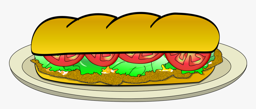 ilustración de sándwich