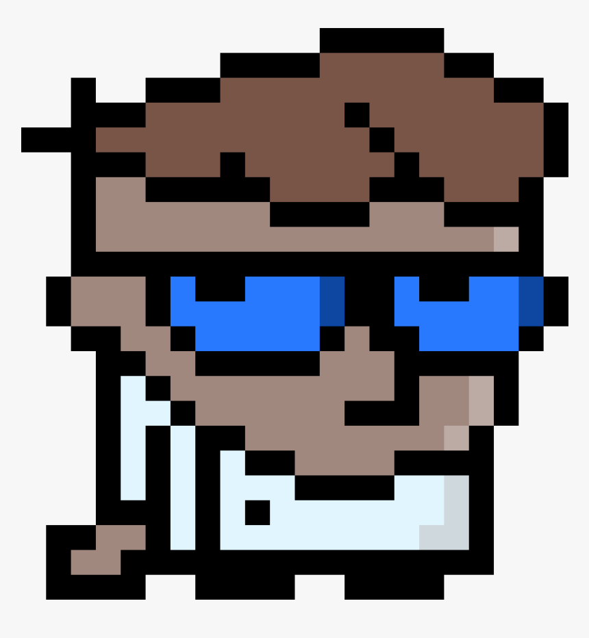 Dexter Pixel Art, HD Png Download, Free Download