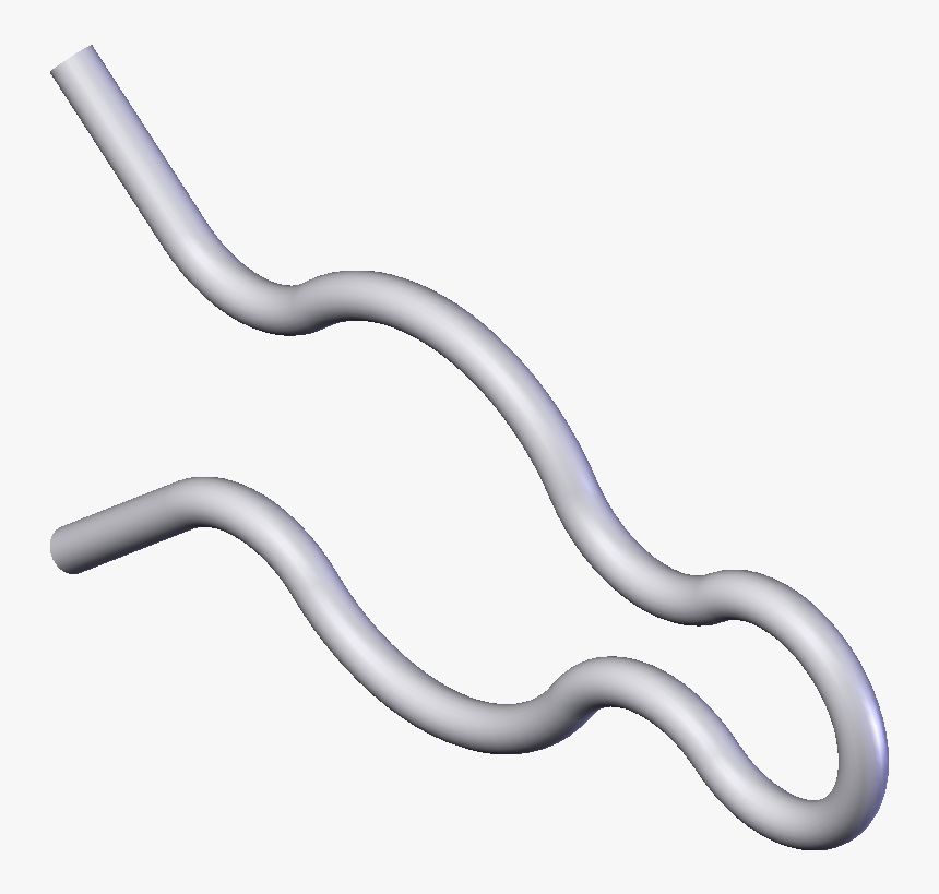 Hairpin Clip - Different Types Of Retaining Clips, HD Png Download, Free Download