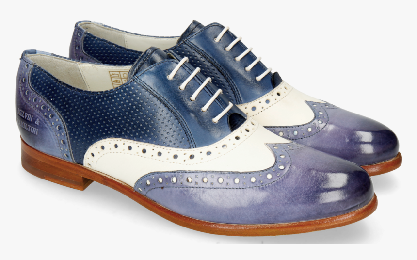 Oxford Shoes Selina 24 Vegas Moroccan Blue White Navy - Sneakers, HD Png Download, Free Download