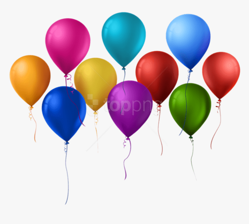 Free Png Balloons Png Images Transparent - Helium Balloons Party, Png Download, Free Download