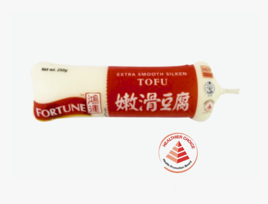 Fortune Extra Smooth Silken Tofu 250g (red)"
 Title="fortune - Label, HD Png Download, Free Download