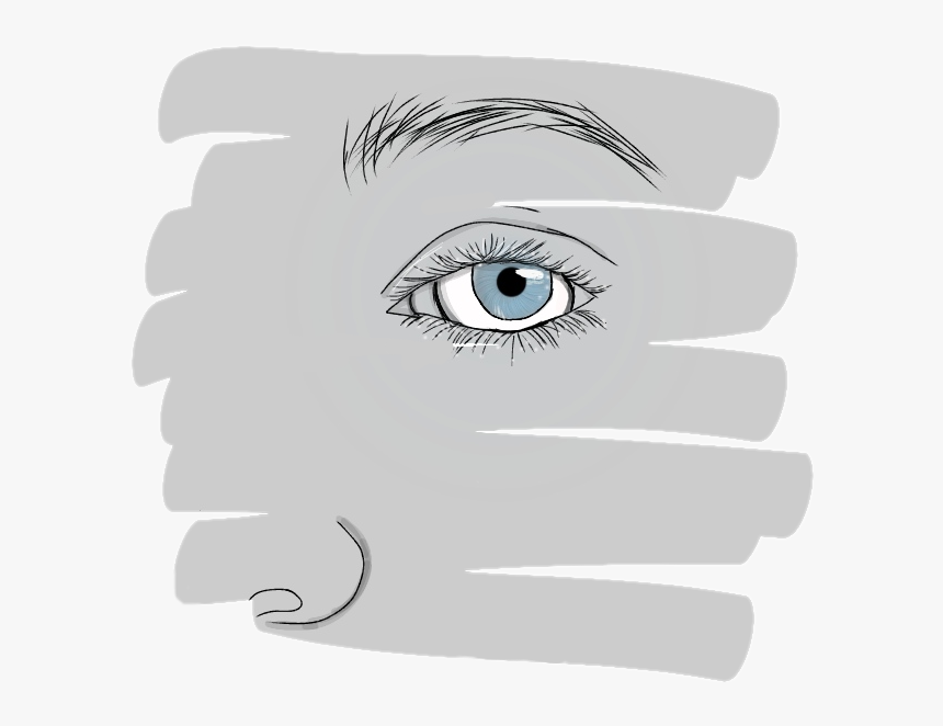 #eye#art#dibujo #eyebrows #eyelashes - Png Red, Transparent Png, Free Download