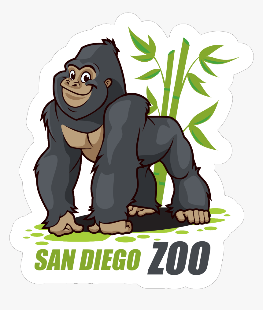 Gorilla"
 Class="lazyload Lazyload Mirage Featured - San Diego Toreros, HD Png Download, Free Download