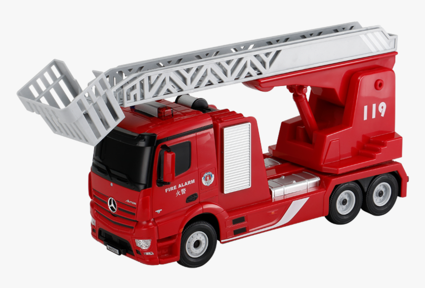 18 Radio Control Mercedes-benz Antos Fire Engine And - Mercedes-benz, HD Png Download, Free Download