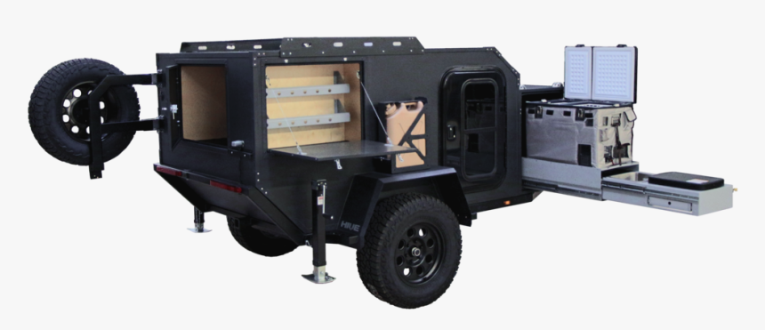 Rear Quarter - Off Road Trailer, HD Png Download, Free Download