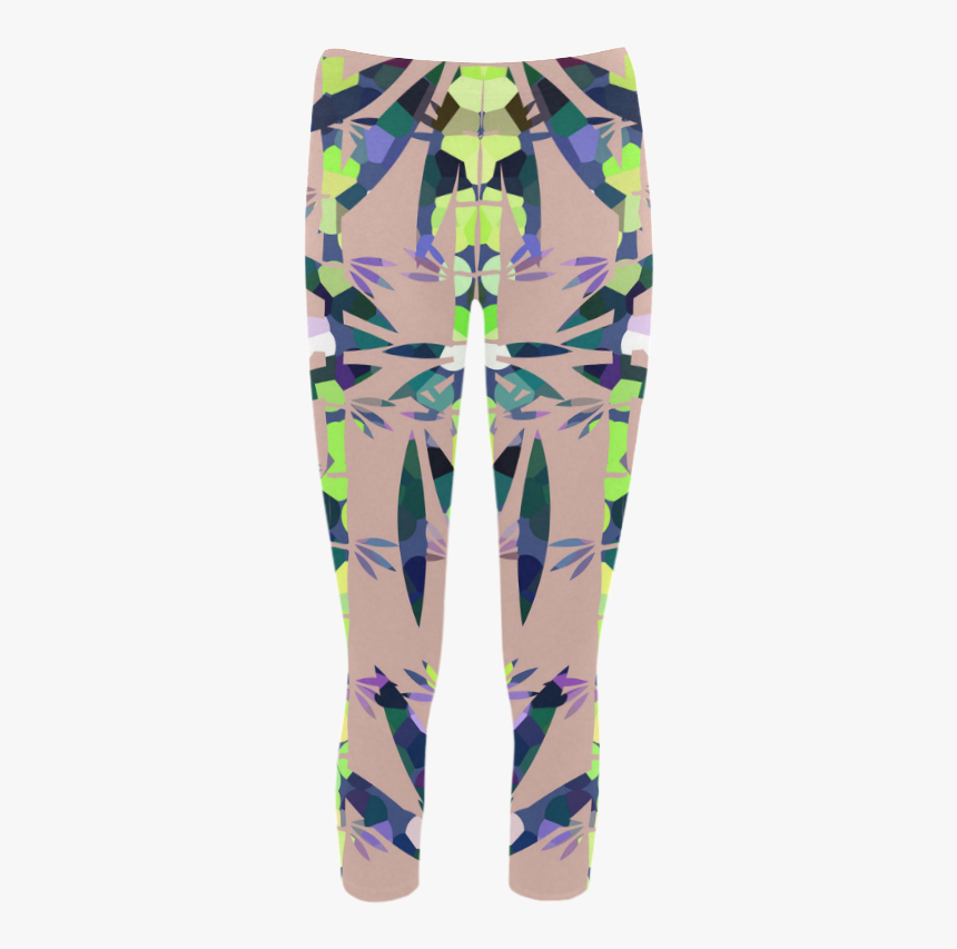 Bamboo Leaves Capri Legging - Pajamas, HD Png Download, Free Download