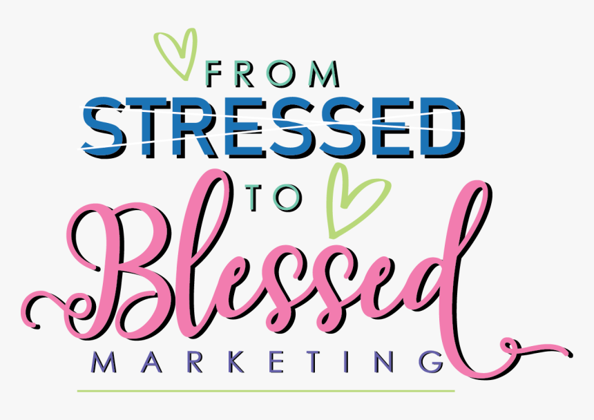 From Stressed To Blessed Marketing - Calligraphy, HD Png Download, Free Download