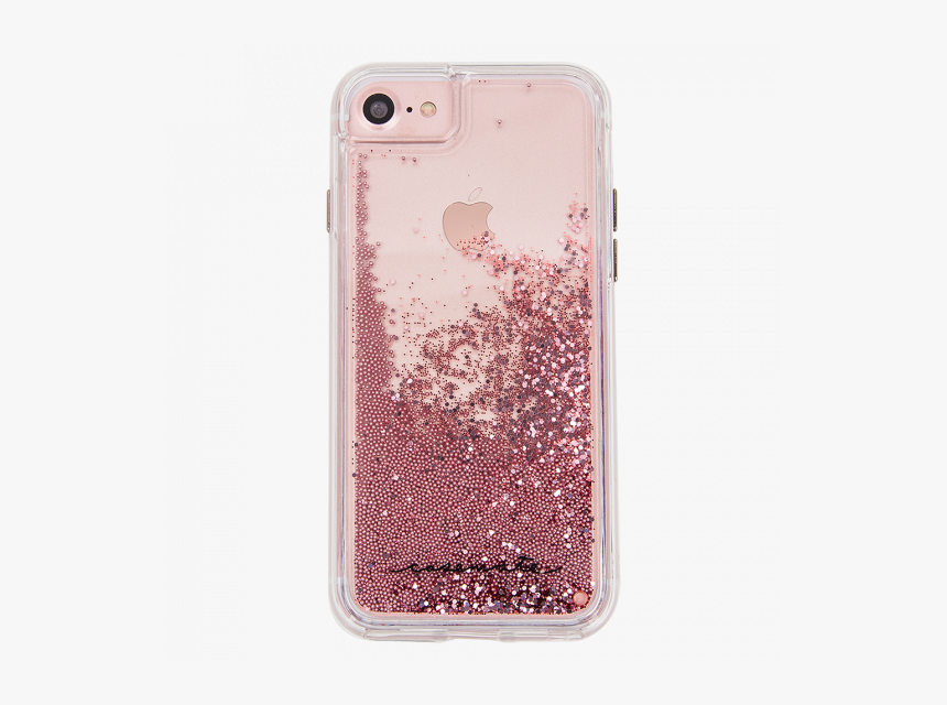 Iphone 6/6s Rose Gold Waterfall Cases - Glitter Case Iphone 8, HD Png Download, Free Download