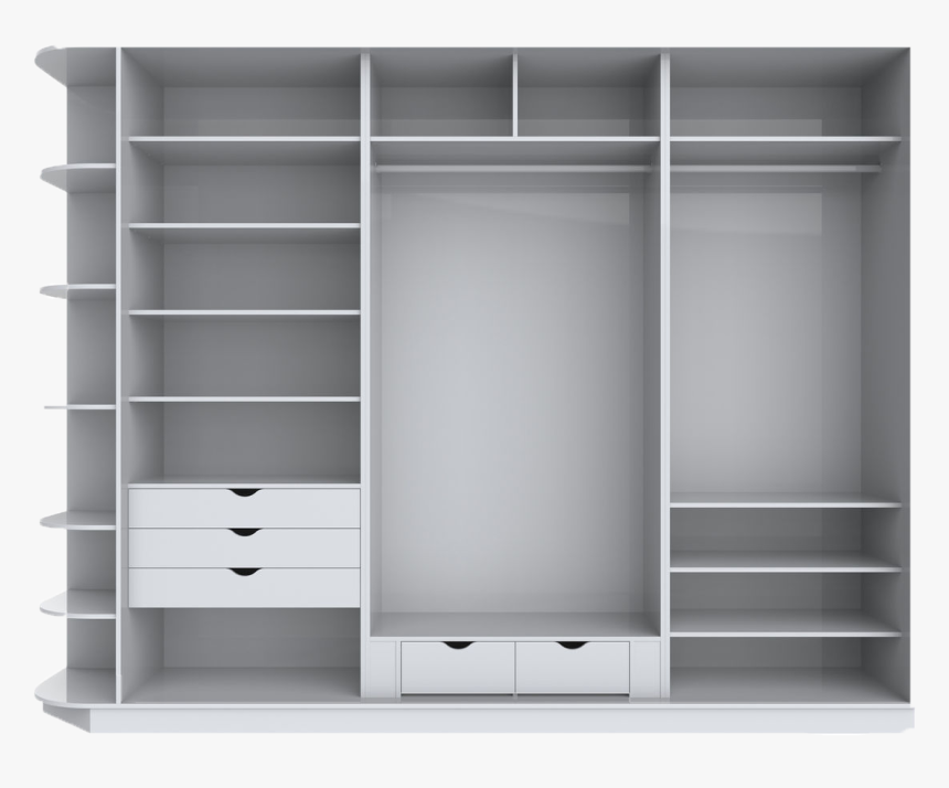 Bedroom Closet On White Background, HD Png Download, Free Download