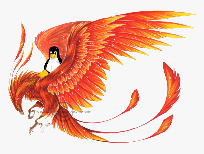 Phoenix Mythical Creatures Drawing, HD Png Download, Free Download