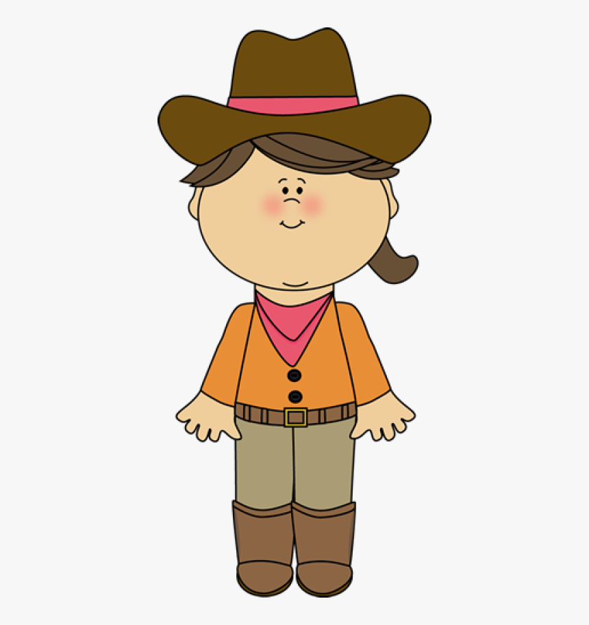 Cowgirl Kid Clipart, HD Png Download, Free Download